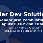 Jasa Pembuat Aplikasi ERP