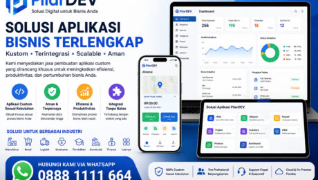 WhatsApp Image dev Jasa Pembuatan Aplikasi Production Report | Jasa Pembuatan Aplikasi SCADA Dashboard | Jasa Pembuatan Aplikasi IoT Industri | Jasa Pembuatan Aplikasi Monitoring Mesin | Jasa Pembuatan Aplikasi OEE | Jasa Pembuatan Aplikasi Maintenance | Jasa Pembuatan Aplikasi Quality Control | Jasa Pembuatan Aplikasi Produksi | Jasa Pembuatan Aplikasi Manufacturing | Jasa Pembuatan Aplikasi Multi Cabang | Jasa Pembuatan Aplikasi Reseller | Jasa Pembuatan Aplikasi Order Management | Jasa Pembuatan Aplikasi Marketplace | Jasa Pembuatan Aplikasi Toko Online | Jasa Pembuatan Aplikasi Franchise | Jasa Pembuatan Aplikasi Distributor | Jasa Pembuatan Aplikasi Retail | Jasa Pembuatan Aplikasi Financial Dashboard | Jasa Pembuatan Aplikasi Fixed Asset | Jasa Pembuatan Aplikasi Expense Management | Jasa Pembuatan Aplikasi E-Invoice | Jasa Pembuatan Aplikasi Billing | Jasa Pembuatan Aplikasi Invoice | Jasa Pembuatan Aplikasi Budgeting | Jasa Pembuatan Aplikasi Cash Management | Jasa Pembuatan Aplikasi Finance | Jasa Pembuatan Aplikasi Accounting | Jasa Pembuatan Aplikasi Internal Office | Jasa Pembuatan Aplikasi Digital Archive | Jasa Pembuatan Aplikasi Document Management | Jasa Pembuatan Aplikasi Approval | Jasa Pembuatan Aplikasi Workflow | Jasa Pembuatan Aplikasi Project Management | Jasa Pembuatan Aplikasi Vendor Management | Jasa Pembuatan Aplikasi Purchasing | Jasa Pembuatan Aplikasi Procurement | Jasa Pembuatan Aplikasi ERP | Jasa Pembuatan Aplikasi Supply Chain | Jasa Pembuatan Aplikasi Barcode Gudang | Jasa Pembuatan Aplikasi Tracking Barang | Jasa Pembuatan Aplikasi Delivery Management | Jasa Pembuatan Aplikasi Fleet Management | Jasa Pembuatan Aplikasi Asset Management | Jasa Pembuatan Aplikasi Asset Management | Jasa Pembuatan Aplikasi Stock Opname | Jasa Pembuatan Aplikasi Manajemen Gudang | Jasa Pembuatan Aplikasi Inventory | Jasa Pembuatan Aplikasi Warehouse Management System (WMS) | Jasa Pembuatan Aplikasi After Sales | Jasa Pembuatan Aplikasi Customer Service | Jasa Pembuatan Aplikasi Ticketing | Jasa Pembuatan Aplikasi Helpdesk | Jasa Pembuatan Aplikasi Lead Management | Jasa Pembuatan Aplikasi Membership | Jasa Pembuatan Aplikasi Loyalty Program | Jasa Pembuatan Aplikasi Customer Portal | Jasa Pembuatan Aplikasi Sales Force Automation | Jasa Pembuatan Aplikasi Workforce Management | Jasa Pembuatan Aplikasi Training Karyawan | Jasa Pembuatan Aplikasi Performance Management | Jasa Pembuatan Aplikasi KPI | Jasa Pembuatan Aplikasi Employee Self Service | Jasa Pembuatan Aplikasi Rekrutmen | Jasa Pembuatan Aplikasi Cuti Online | Jasa Pembuatan Aplikasi Payroll | Jasa Pembuatan Aplikasi Absensi | Jasa Pembuatan Aplikasi HRIS Karyawan | Jakarta | Bandung | Tangerang | Bekasi | Surabaya | Denpasar | Cikarang | Cikande | Balaraja | Bogor | Karawang | BSD